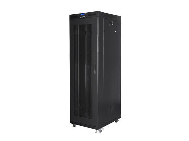 Lanberg 19" 42U Szabadon álló Rackszekrény Black