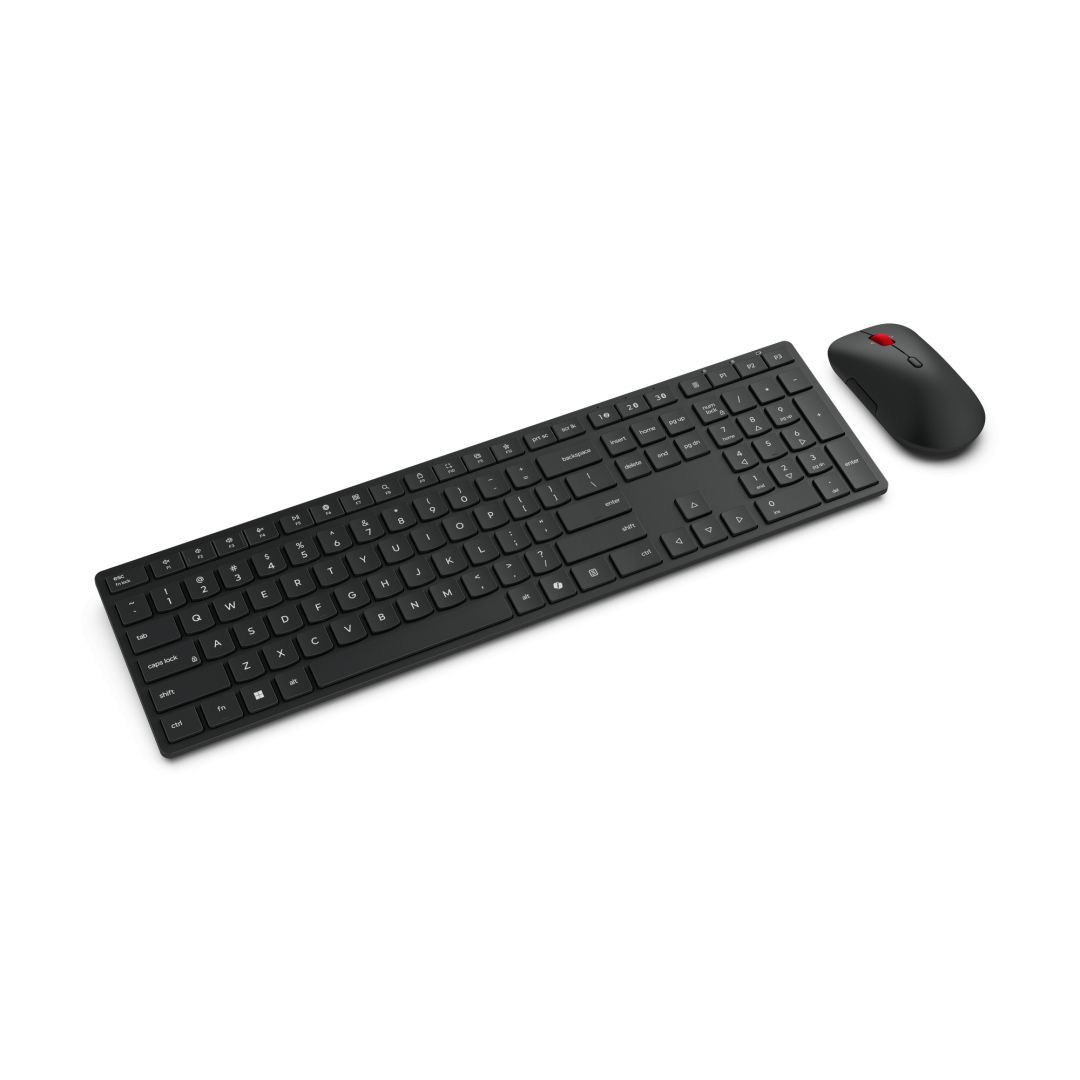 Lenovo Pro 6000 Wireless Bluetooth Multi-Mode Combo Keyboard and Mouse Black HU