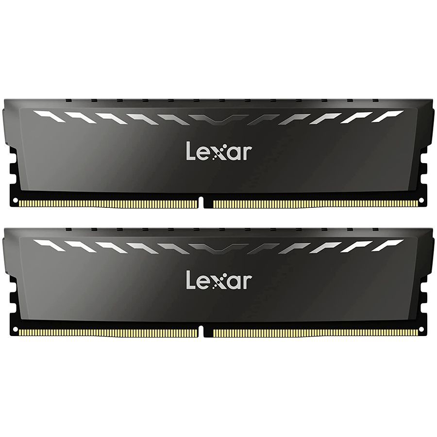 Lexar 16GB DDR4 3200MHz Kit(2x8GB) Thor with Heatsink Dark Grey