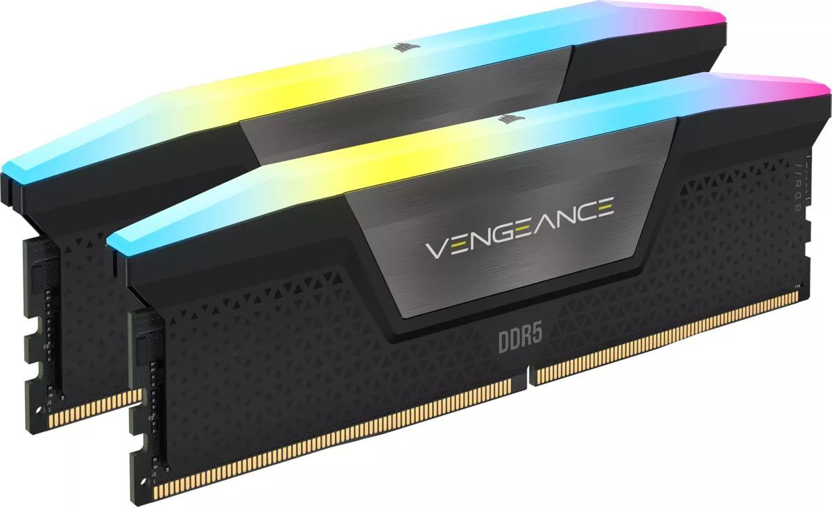 Corsair 48GB DDR5 6400MHz Kit(2x24GB) Vengeance RGB Black Corsair 48GB DDR5 6400MHz Kit(2x24GB) Vengeance RGB Black