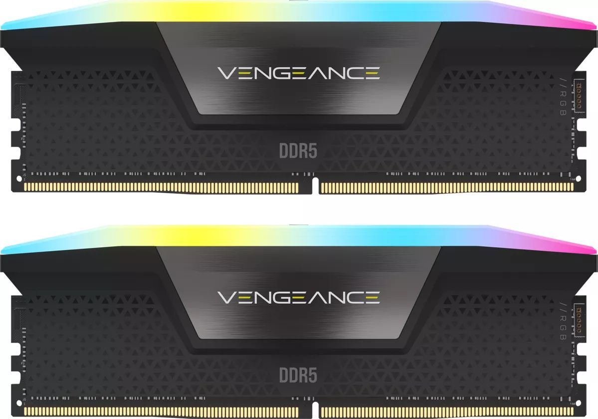 Corsair 48GB DDR5 6400MHz Kit(2x24GB) Vengeance RGB Black Corsair 48GB DDR5 6400MHz Kit(2x24GB) Vengeance RGB Black