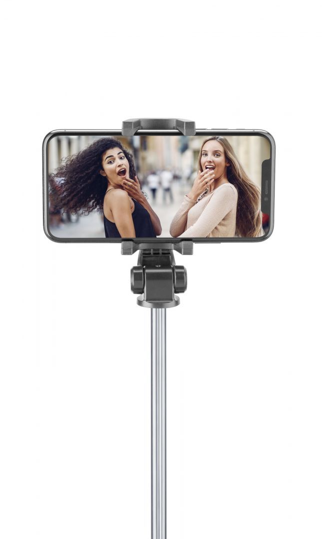 Cellularline Bluetooth selfie stick Freedom with tripod function, black Cellularline Bluetooth selfie stick Freedom with tripod function, black