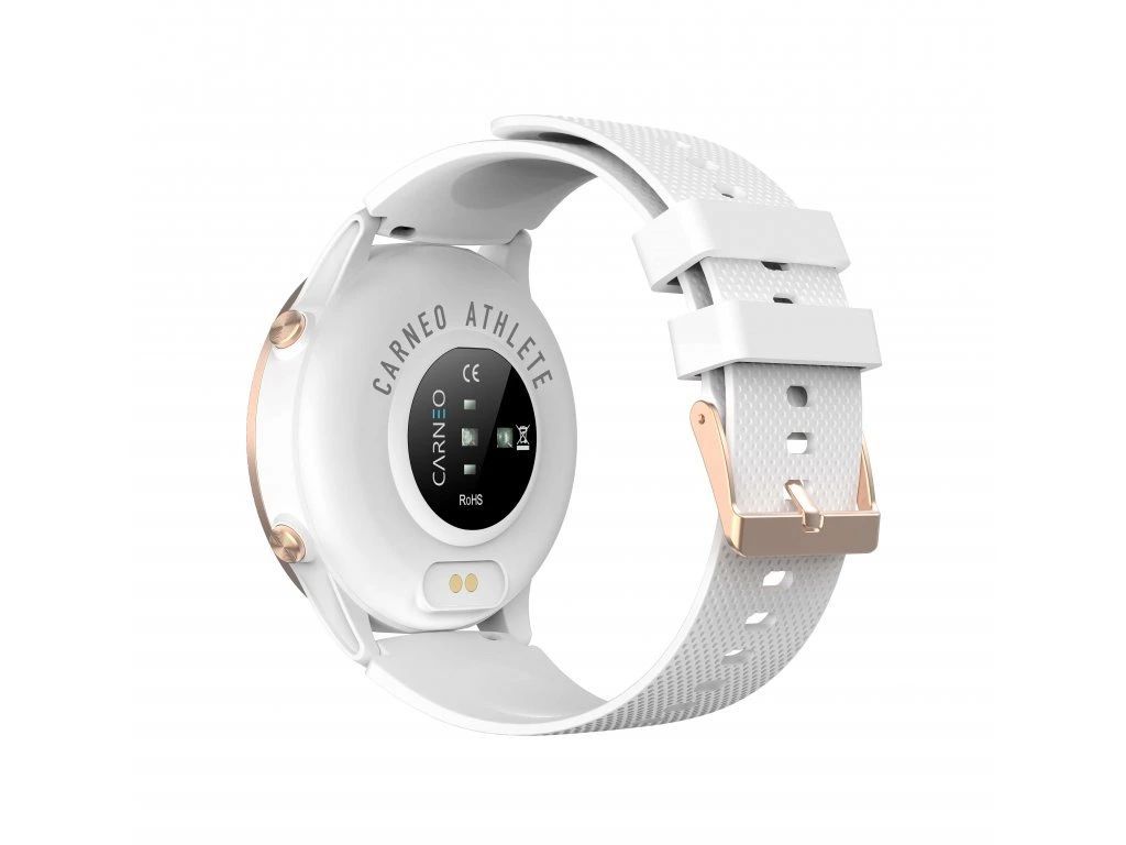Carneo Athlete GPS Smartwatch White/Gold