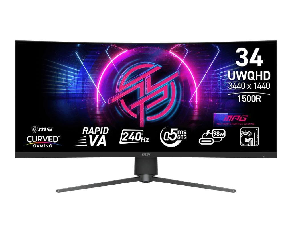 Msi 34" MPG 346CQRF X24 LED Curved Msi 34" MPG 346CQRF X24 LED Curved