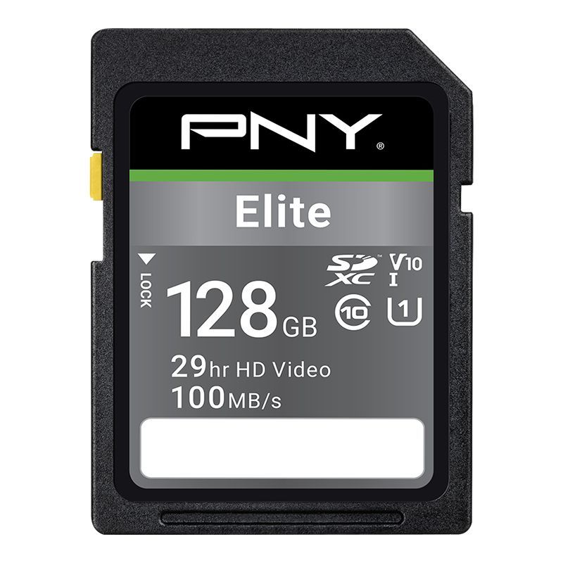 PNY 16GB SDXC Elite Class 10 U1 V10 PNY 16GB SDXC Elite Class 10 U1 V10