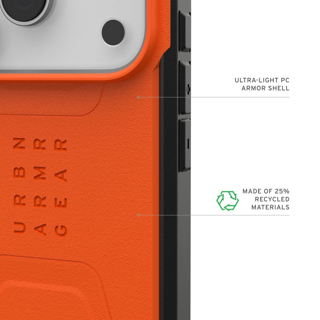 UAG Civilian Magsafe case for iPhone 17 Pro Orange UAG Civilian Magsafe case for iPhone 17 Pro Orange