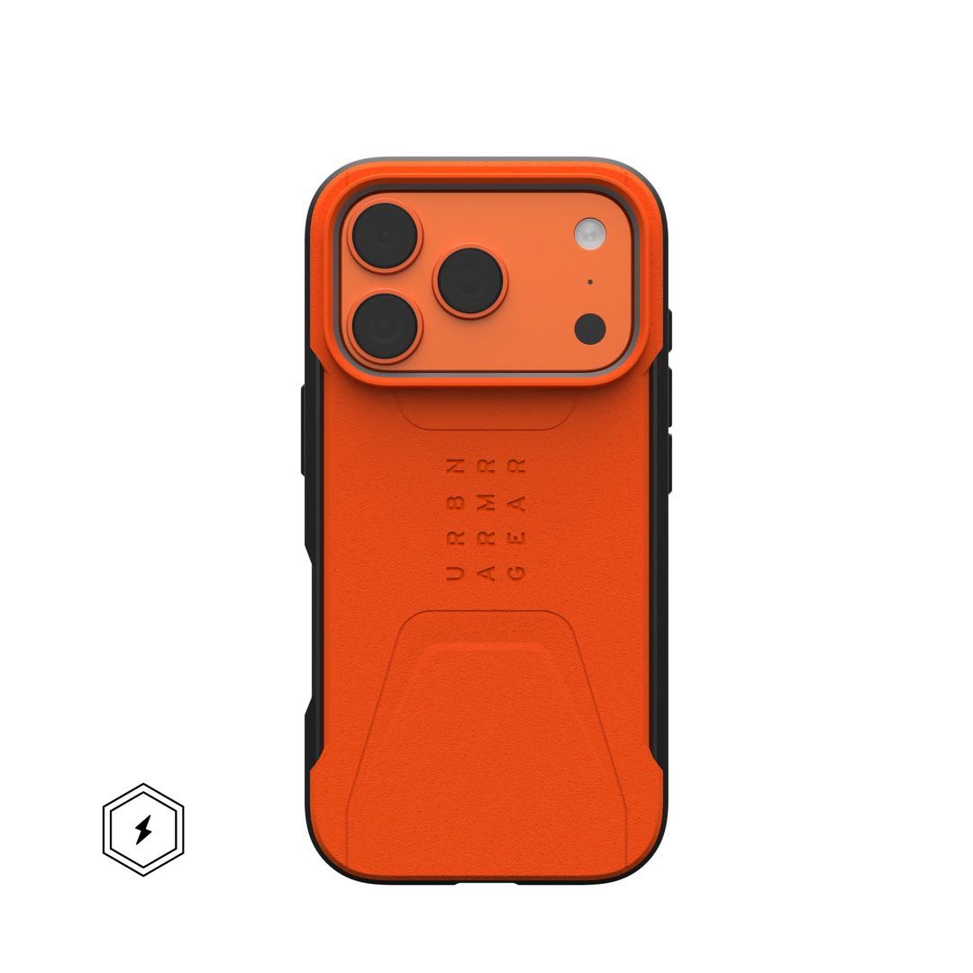 UAG Civilian Magsafe case for iPhone 17 Pro Orange UAG Civilian Magsafe case for iPhone 17 Pro Orange