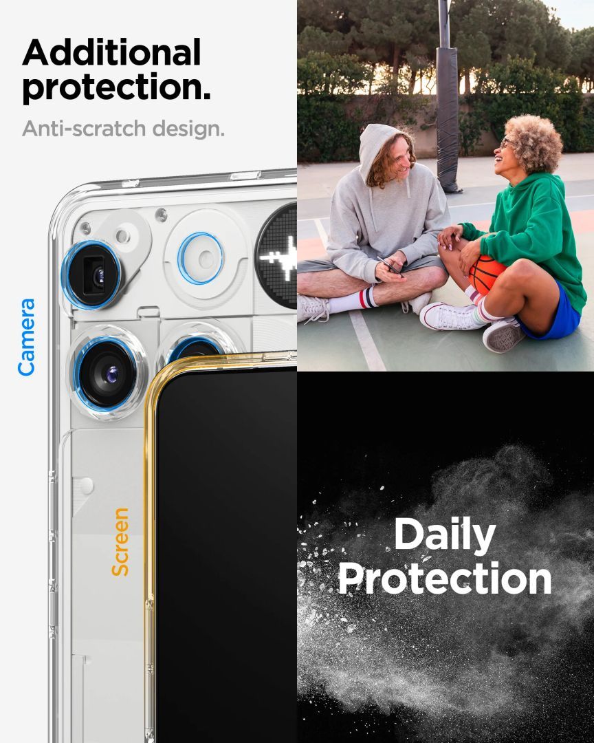 Spigen Ultra Hybrid case for Nothing Phone (3) Crystal Clear