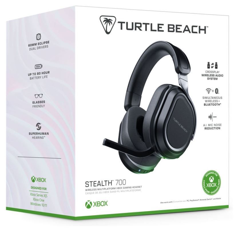 Turtle Beach Stealth 700 Gen 3 Gaming Wireless Headset for Xbox Black Turtle Beach Stealth 700 Gen 3 Gaming Wireless Headset for Xbox Black