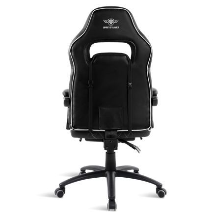 Spirit Of Gamer Mustang Gaming Chair Black/White Spirit Of Gamer Mustang Gaming Chair Black/White