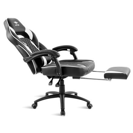 Spirit Of Gamer Mustang Gaming Chair Black/White Spirit Of Gamer Mustang Gaming Chair Black/White