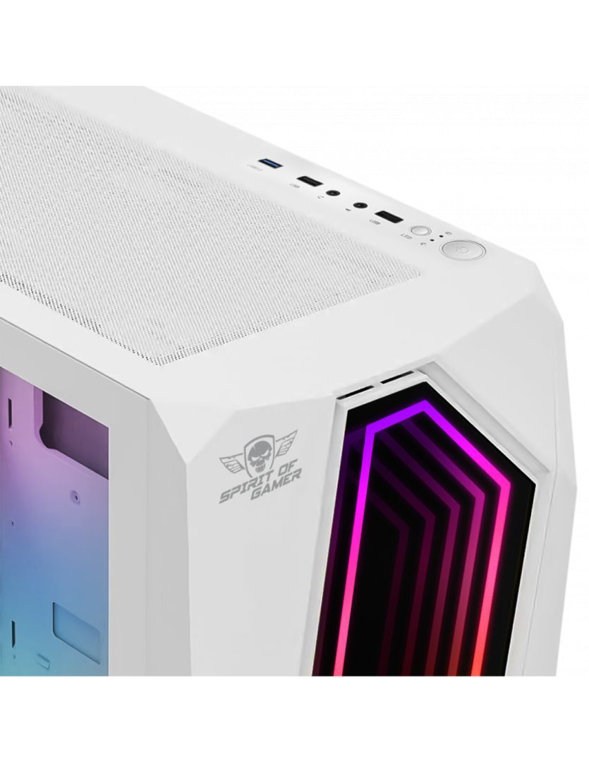 Spirit Of Gamer Intinity Dark Tempered Glass White Spirit Of Gamer Intinity Dark Tempered Glass White