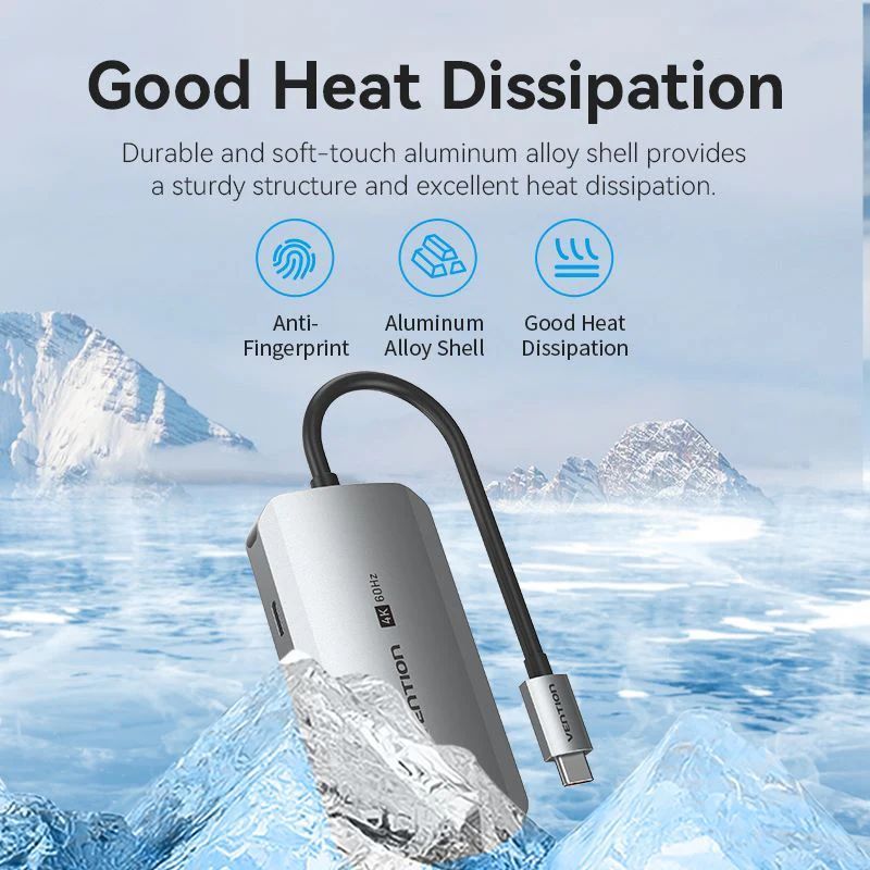 Vention 4-in-1 USB-C Docking Station Vention 4-in-1 USB-C Docking Station