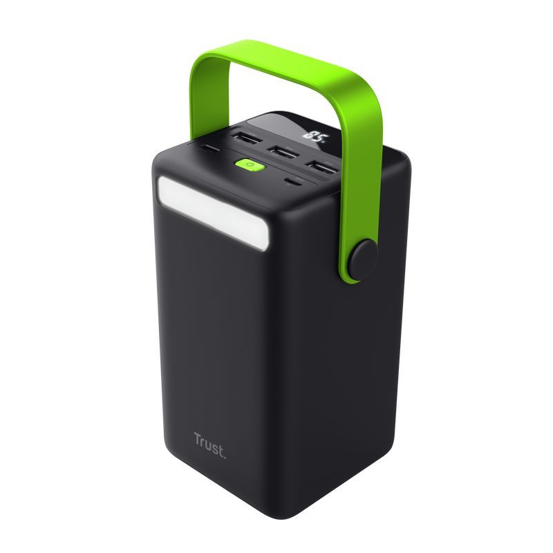 Trust Redoh XXL 50000 mAh PowerBank Black/Green Trust Redoh XXL 50000 mAh PowerBank Black/Green