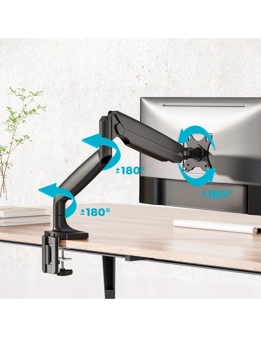 Advance ErgoMounts Xtrem 17"-45" Monitor Console Black Advance ErgoMounts Xtrem 17"-45" Monitor Console Black