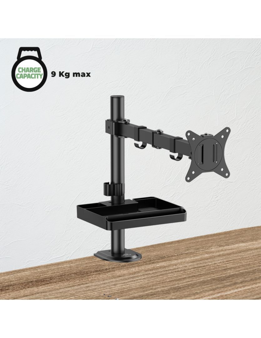 Advance XtendMounts Single 17"-32" Monitor Console Black Advance XtendMounts Single 17"-32" Monitor Console Black