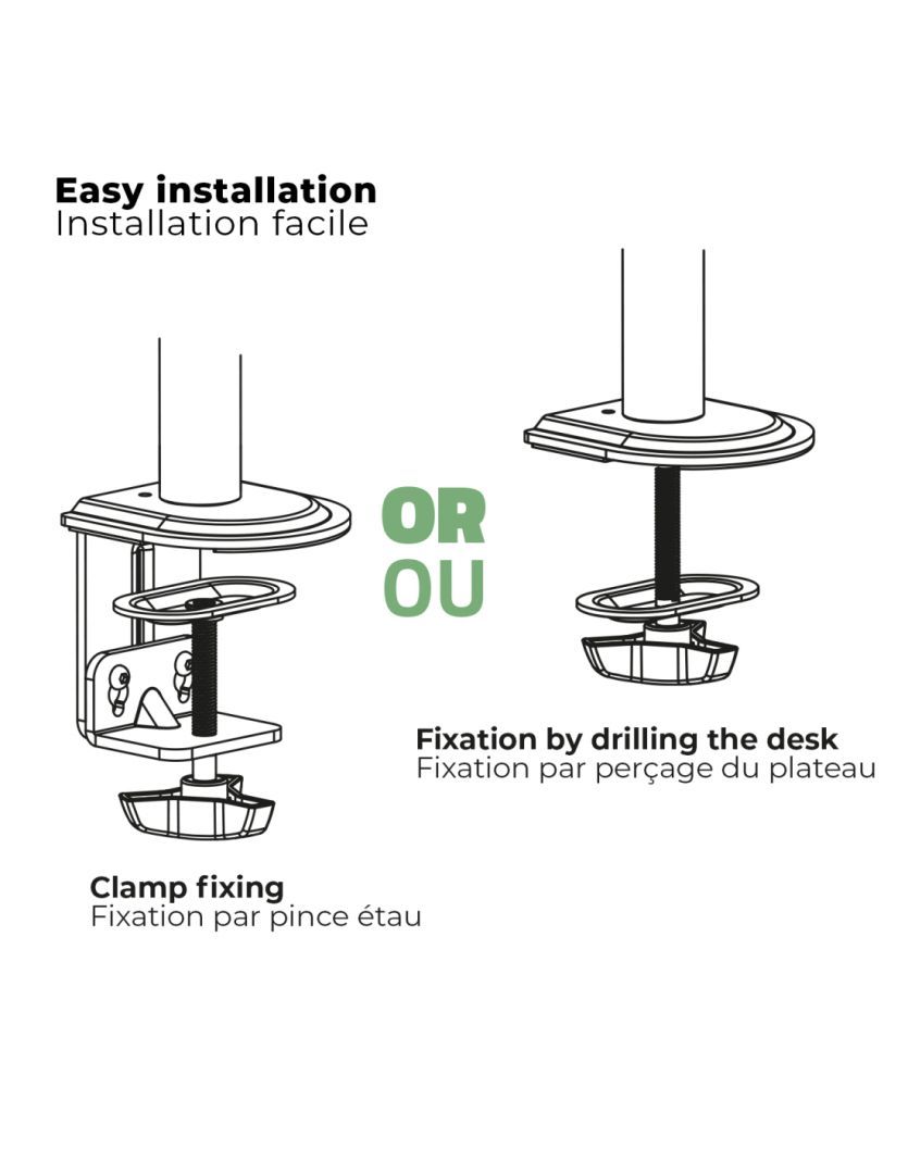 Advance XtendMounts Single 17"-32" Monitor Console Black Advance XtendMounts Single 17"-32" Monitor Console Black
