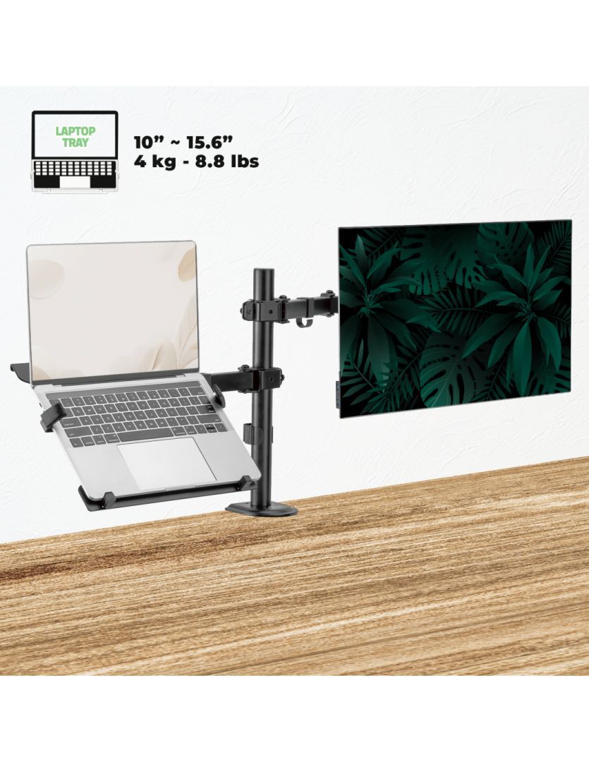 Advance XtendMounts Flex 17"-32" Monitor Console Black Advance XtendMounts Flex 17"-32" Monitor Console Black