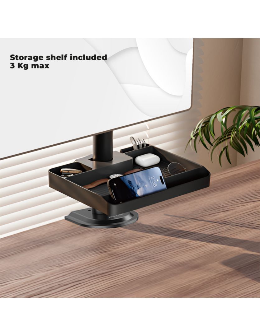 Advance XtendMounts Flex 17"-32" Monitor Console Black Advance XtendMounts Flex 17"-32" Monitor Console Black