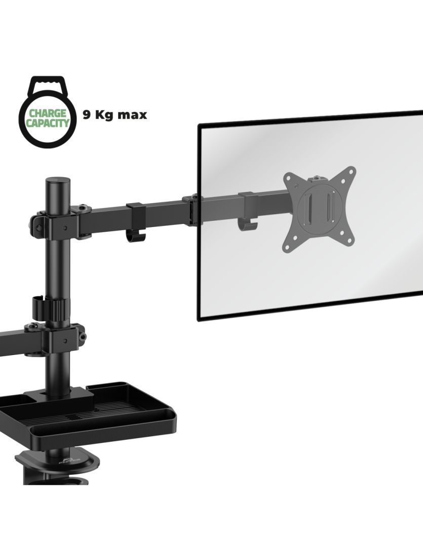 Advance XtendMounts Flex 17"-32" Monitor Console Black Advance XtendMounts Flex 17"-32" Monitor Console Black