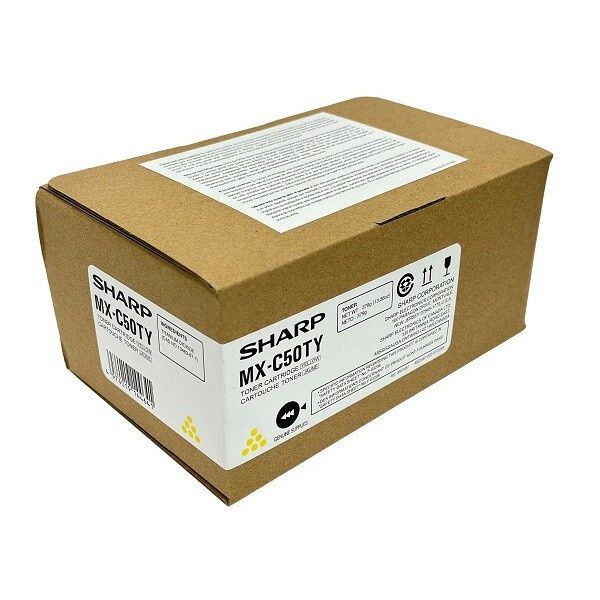 Sharp MXC50TY/MX-C50TY Yellow toner Sharp MXC50TY/MX-C50TY Yellow toner