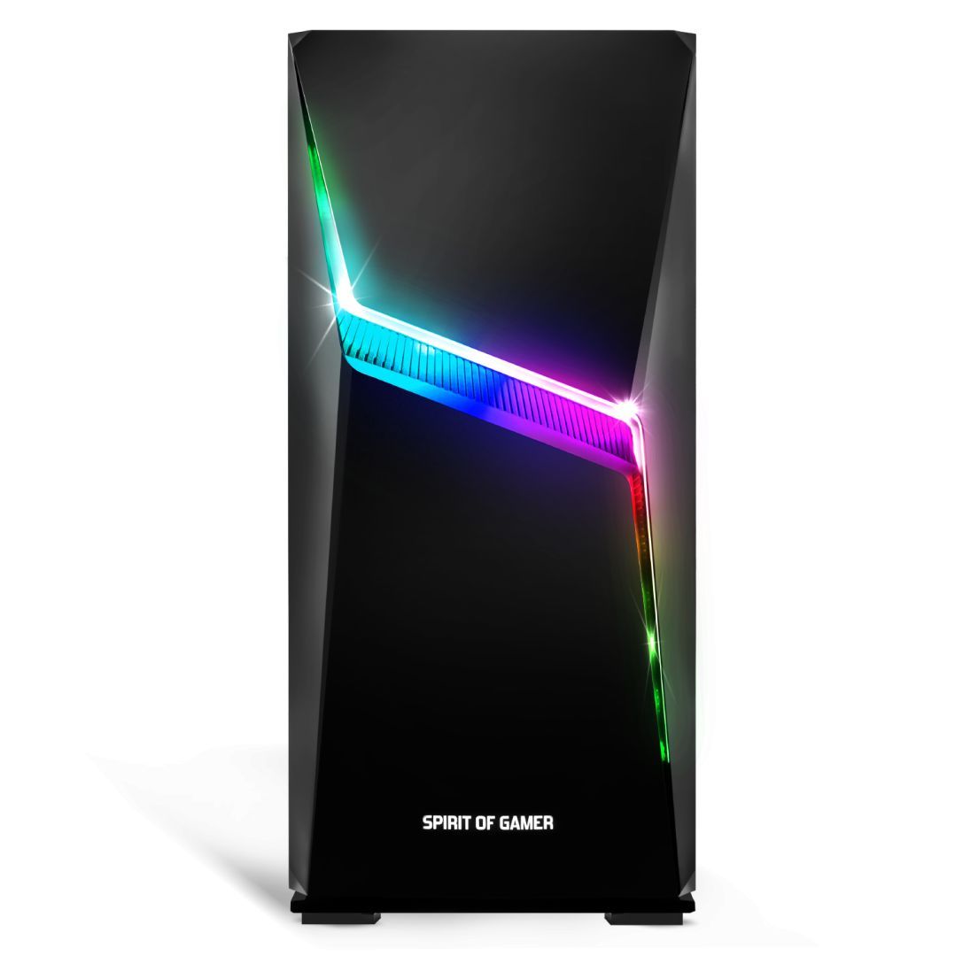 Spirit Of Gamer Clone 4 RGB Tempered Glass Black Spirit Of Gamer Clone 4 RGB Tempered Glass Black