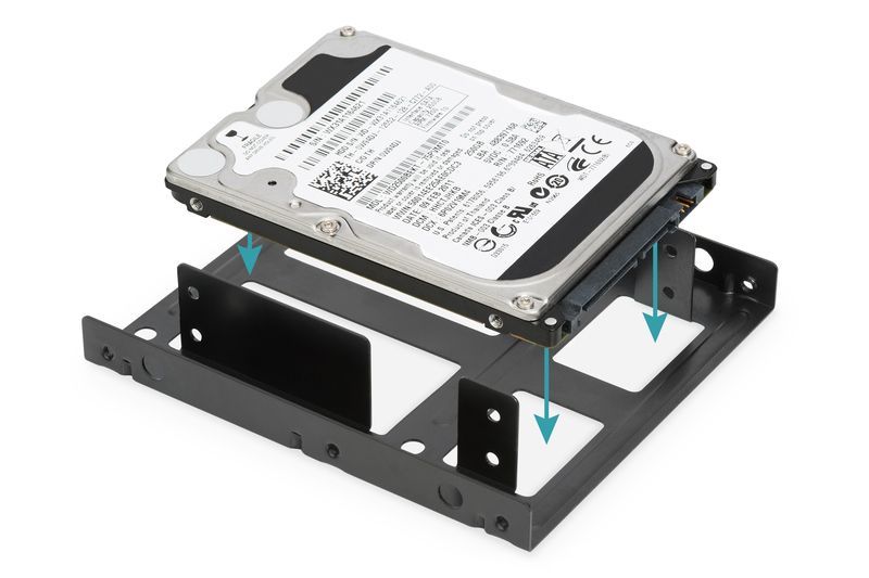 Digitus Dual 2,5" HDD/SSD Internal Mounting Kit incl. cable set Digitus Dual 2,5" HDD/SSD Internal Mounting Kit incl. cable set