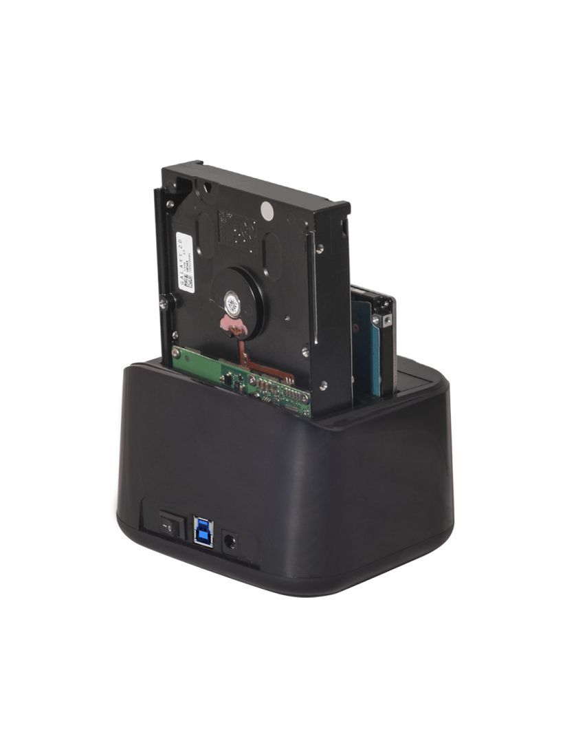 Advance DualDock Clone 2,5" / 3,5" USB3.0 Black Advance DualDock Clone 2,5" / 3,5" USB3.0 Black