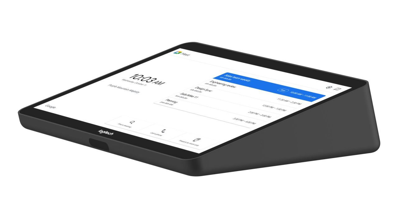 Logitech Base with Tap + Google Meet Logitech Base with Tap + Google Meet