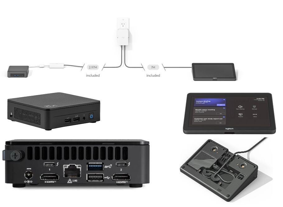 Logitech Base Zoom Rooms+TAP Logitech Base Zoom Rooms+TAP