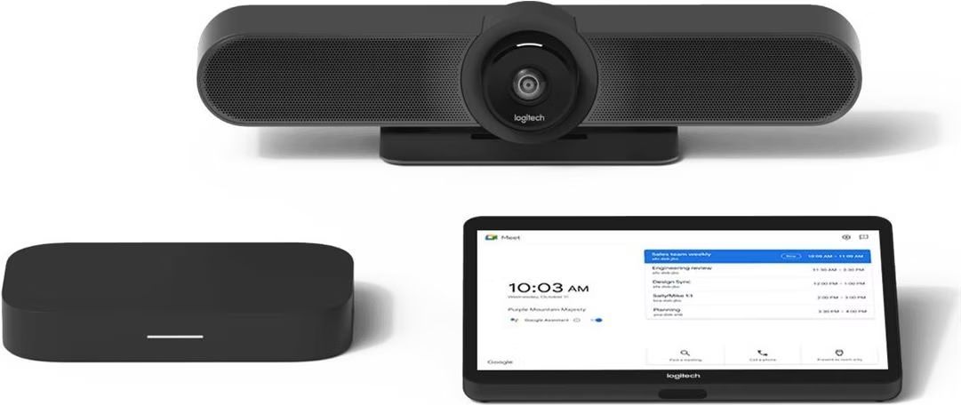 Logitech Small Room+TAP+MeetUp+Google Meet Logitech Small Room+TAP+MeetUp+Google Meet