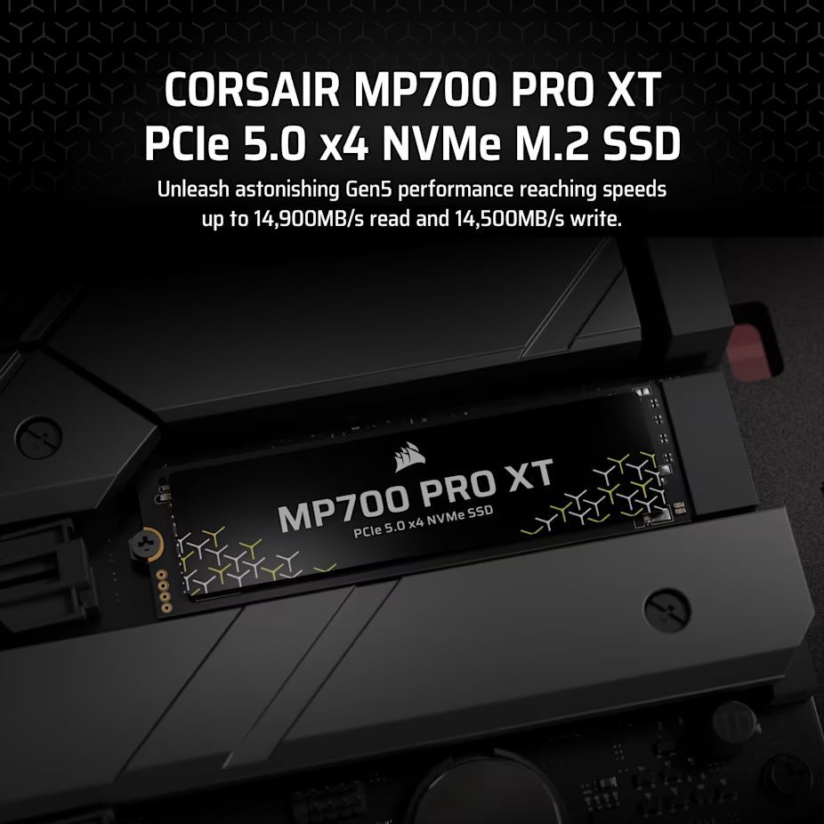 Corsair 2TB M.2 2280 NVMe MP700 PRO XT Corsair 2TB M.2 2280 NVMe MP700 PRO XT
