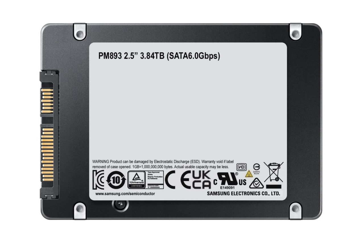 Samsung 3,84TB 2,5" SATA3 PM893