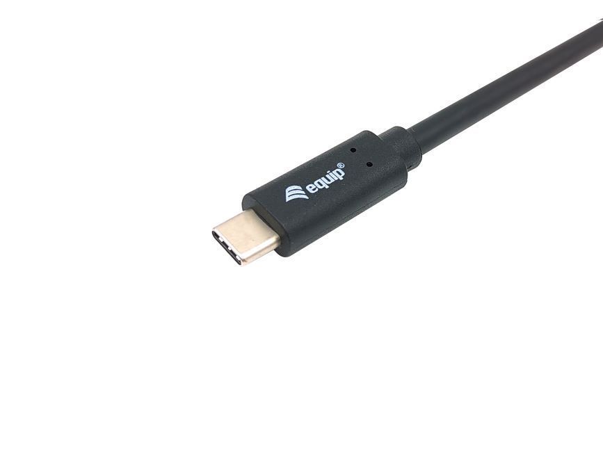 EQuip USB-C 3.2 Gen1 to USB-C 2m cable Black EQuip USB-C 3.2 Gen1 to USB-C 2m cable Black