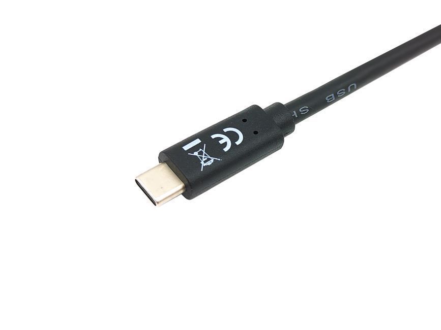 EQuip USB-C 3.2 Gen1 to USB-C 2m cable Black EQuip USB-C 3.2 Gen1 to USB-C 2m cable Black