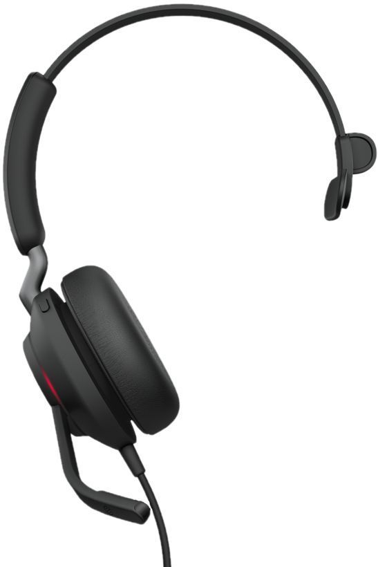 Jabra Evolve2 40 MS Mono USB C/A Headset Black Jabra Evolve2 40 MS Mono USB C/A Headset Black