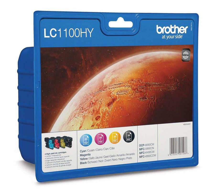 Brother LC1100HY Multipack tintapatron Brother LC1100HY Multipack tintapatron