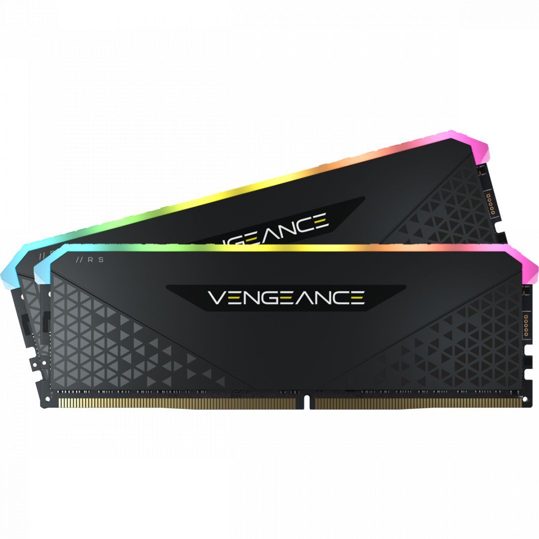 Corsair 32GB DDR4 3600MHz Kit(2x16GB) Vengeance RGB RS Black Corsair 32GB DDR4 3600MHz Kit(2x16GB) Vengeance RGB RS Black