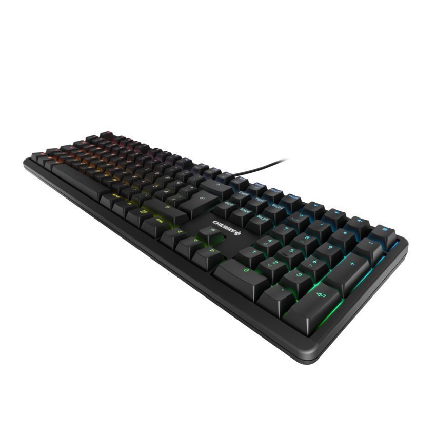 Cherry G80-3000N RGB Gamer billentyűzet Black US Cherry G80-3000N RGB Gamer billentyűzet Black US