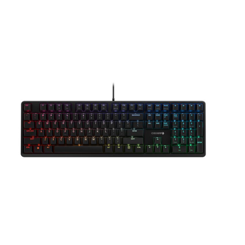 Cherry G80-3000N RGB Gamer billentyűzet Black US Cherry G80-3000N RGB Gamer billentyűzet Black US