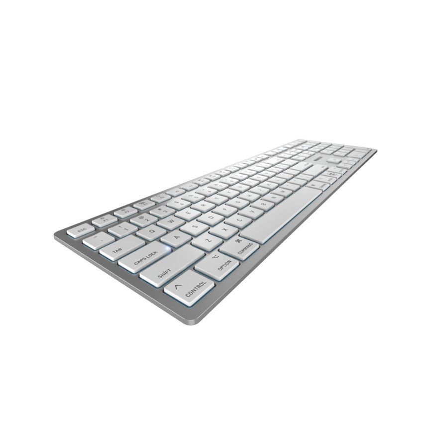 Cherry KW 9100 Slim for Mac wireless billentyűzet Silver US Cherry KW 9100 Slim for Mac wireless billentyűzet Silver US