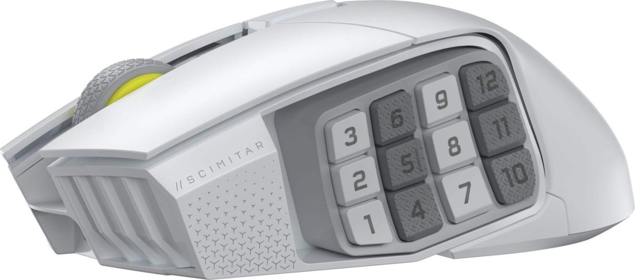 Corsair Scimitar Elite Se Wireless Bluetooth Gaming Mouse White