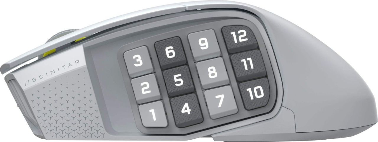 Corsair Scimitar Elite Se Wireless Bluetooth Gaming Mouse White