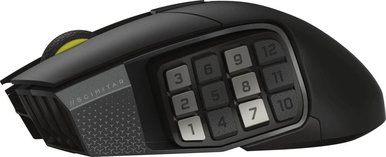 Corsair Scimitar Elite Se Wireless Bluetooth Gaming Mouse Gun Metal