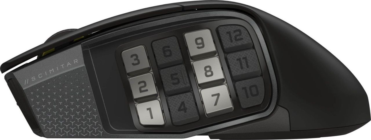 Corsair Scimitar Elite Se Wireless Bluetooth Gaming Mouse Gun Metal