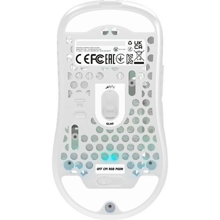 Xtrfy M42W RGB Wireless Gaming Mouse White Xtrfy M42W RGB Wireless Gaming Mouse White