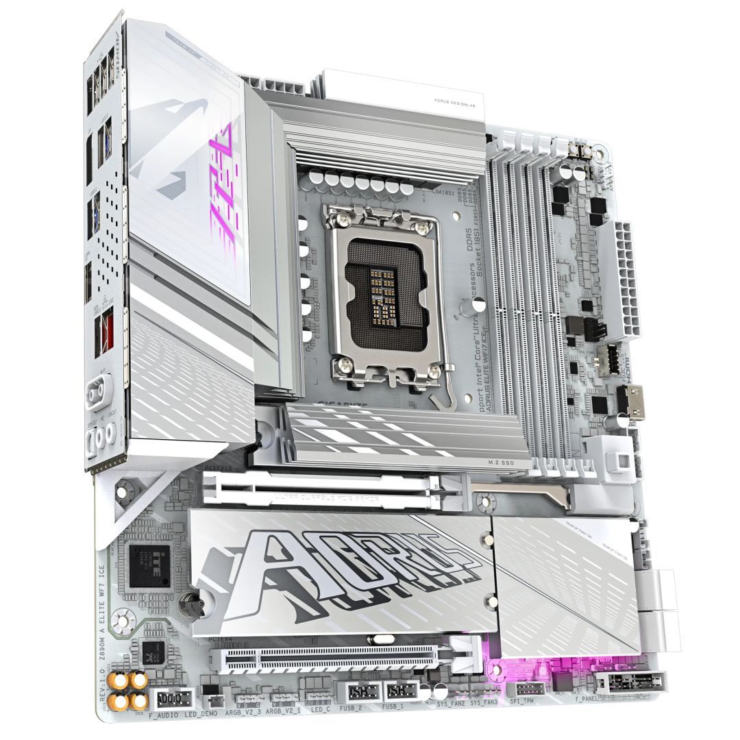 Gigabyte Z890M AORUS ELITE WIFI7 ICE Gigabyte Z890M AORUS ELITE WIFI7 ICE