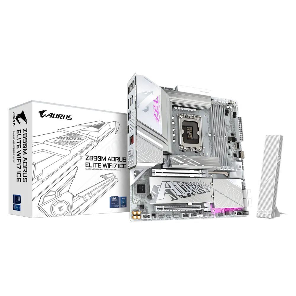 Gigabyte Z890M AORUS ELITE WIFI7 ICE Gigabyte Z890M AORUS ELITE WIFI7 ICE