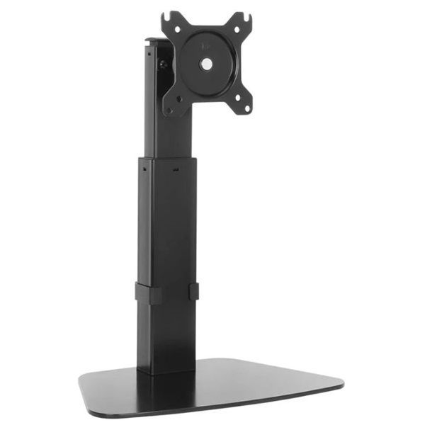 Manhattan Height Adjustable Gas Spring Single Monitor Desktop Stand 15"-32" Black