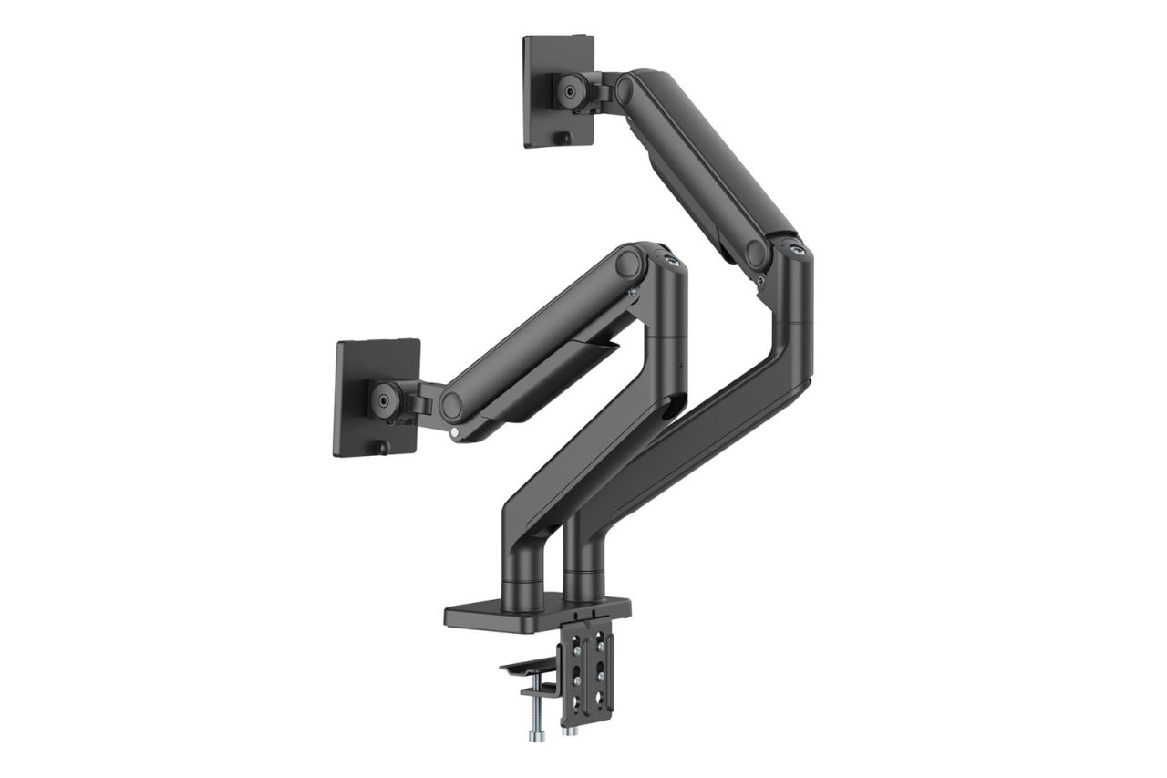 Digitus Dual Monitor Mount 2x45" Black